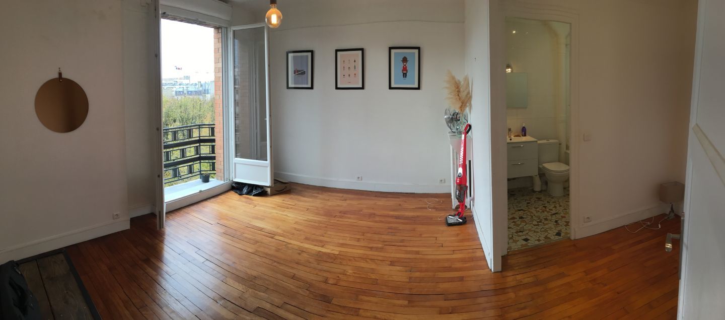 PARIS 15区·30平·studio·无家具·仅长租[法国巴黎租房]