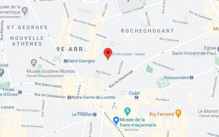 PARIS 9e·40m²·apartment·No furniture·Long-term only[Paris Rental]