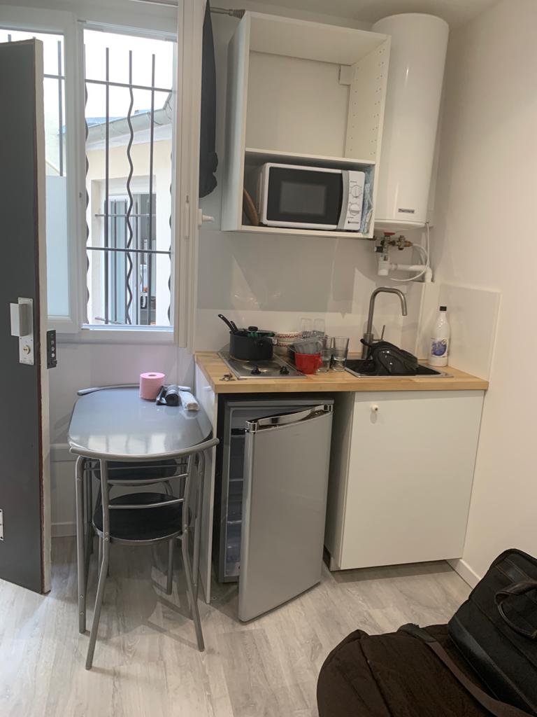 PARIS 18e·15m²·studio·With furniture·Long-term only[Paris Rental]