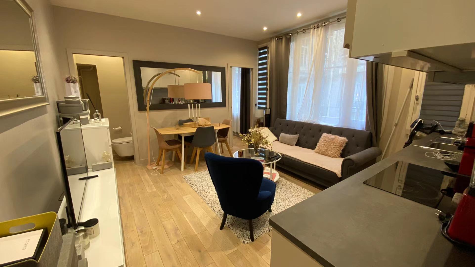 PARIS 16e·33m²·Appartement·Meublé·A long terme uniquement[Location à Paris France]