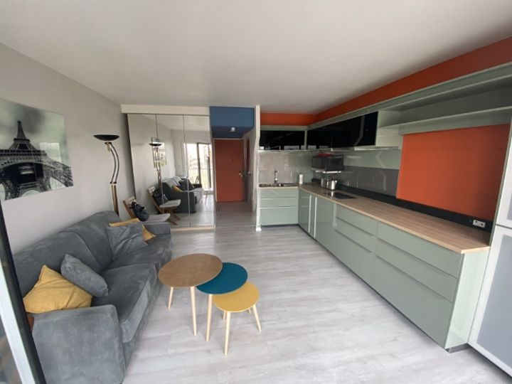 PARIS 13e·24m²·Studio·Entièrement équipé[Location à Paris France]