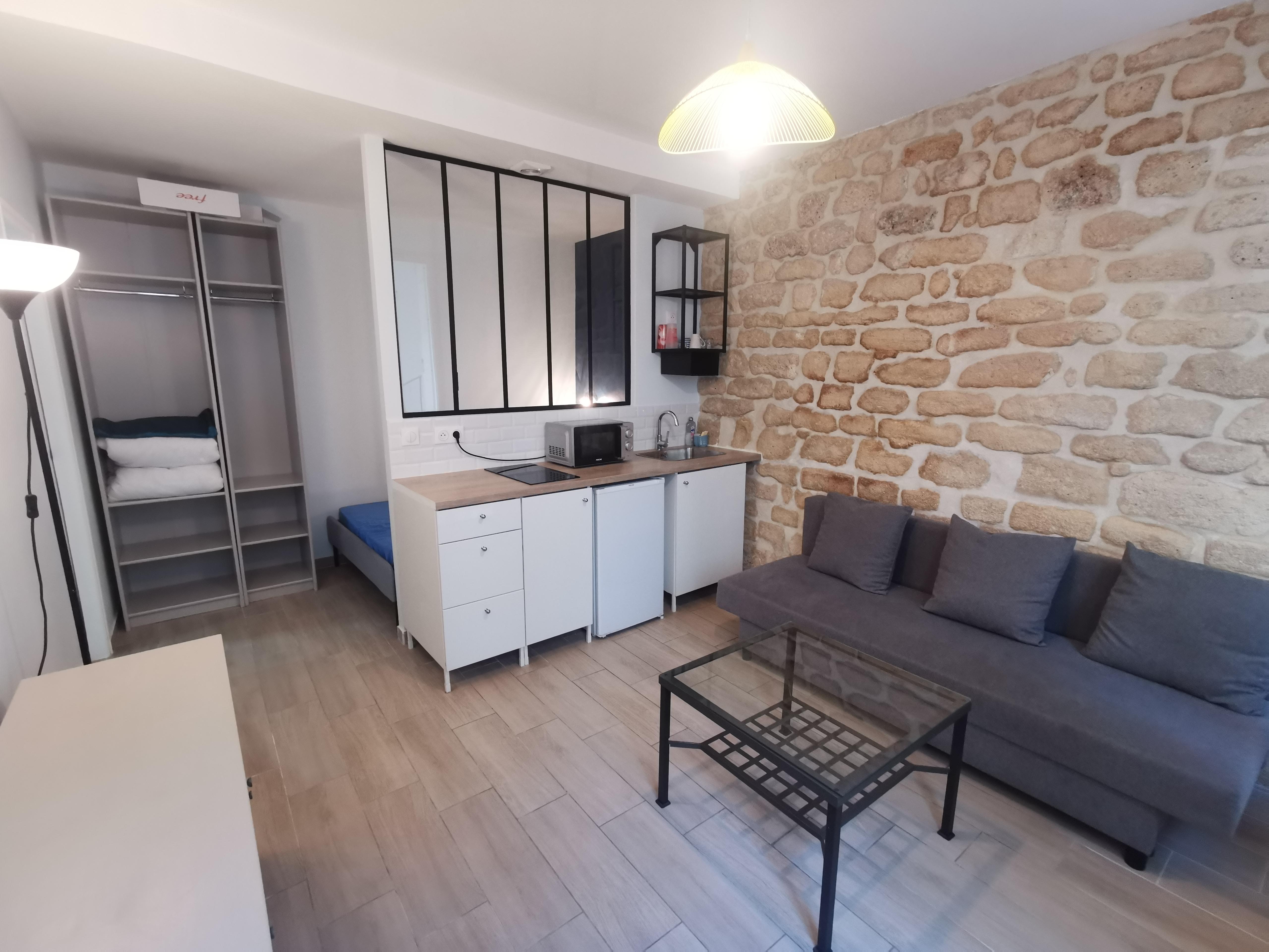 PARIS 6e·25m²·studio·Fully furnished·Short-term rentals available[Paris Rental]