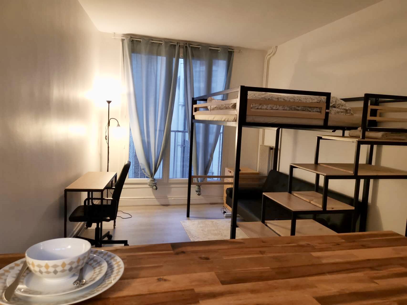 PARIS 16e·26m²·studio·With furniture[Paris Rental]