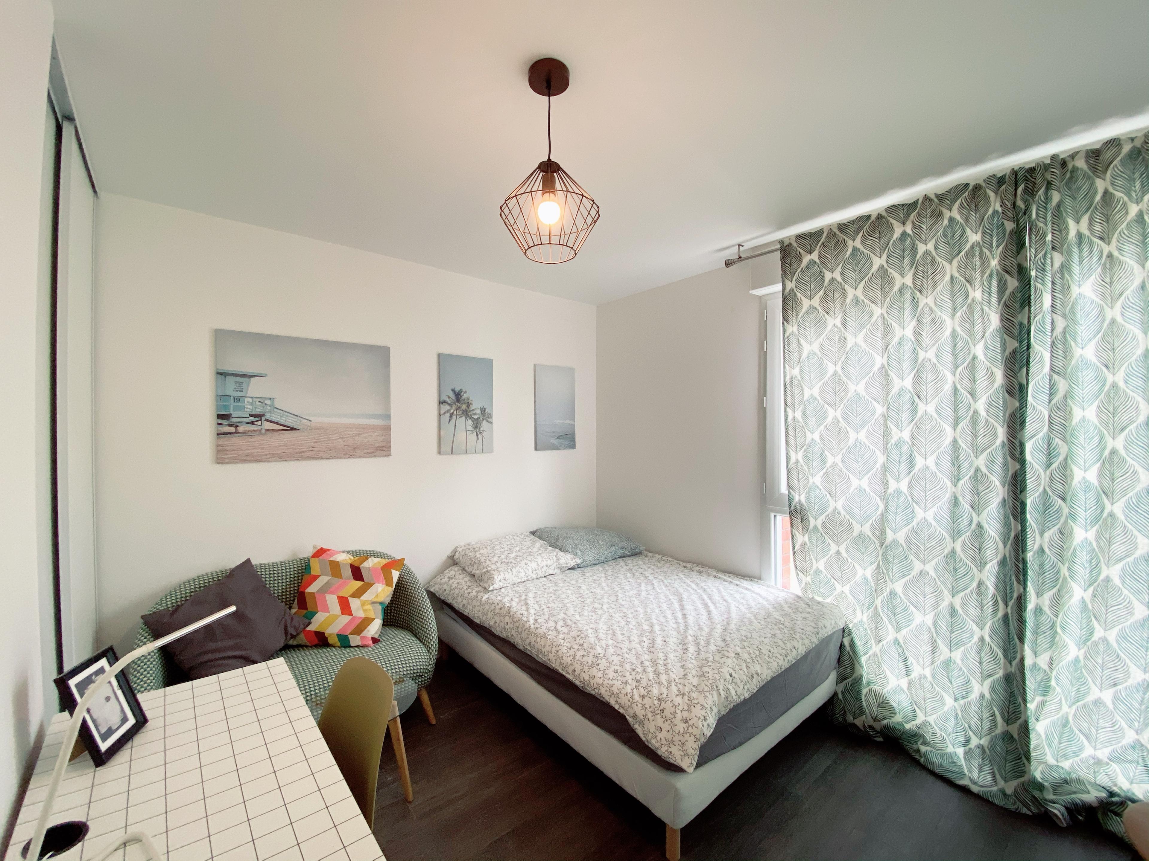 Villejuif 94e·20m²·studio·With furniture[Paris Rental]