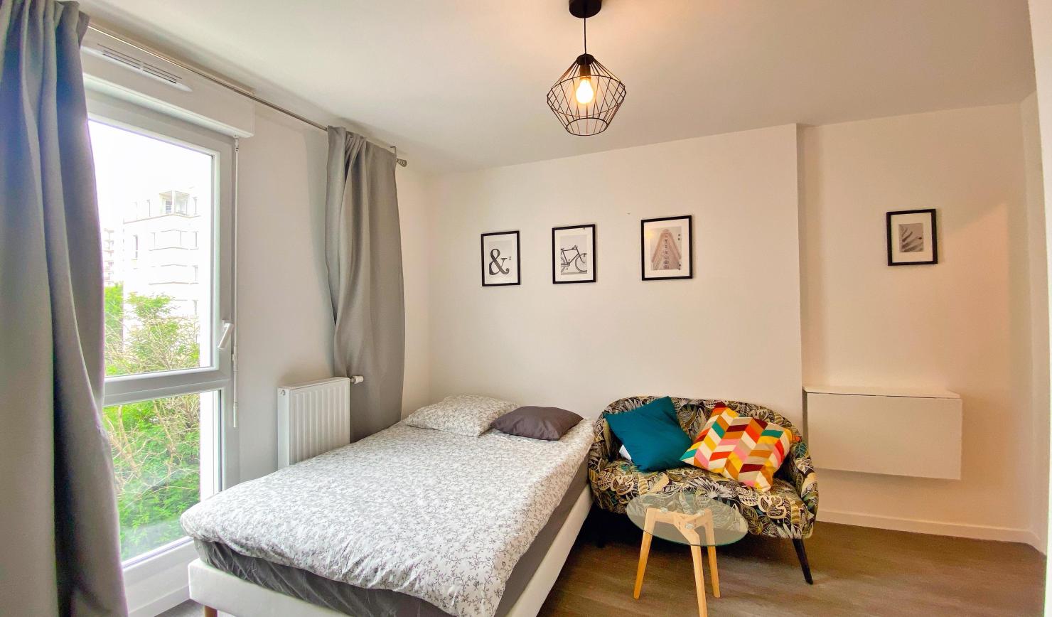 Villejuif 94e·20m²·studio·With furniture[Paris Rental]