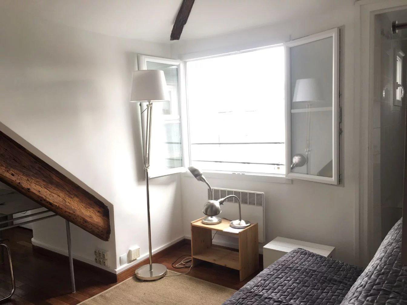 PARIS 6e·14m²·studio·With furniture[Paris Rental]