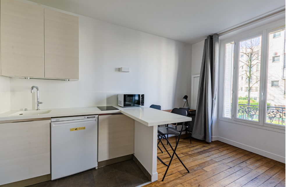 PARIS 15e·28m²·studio·With furniture[Paris Rental]