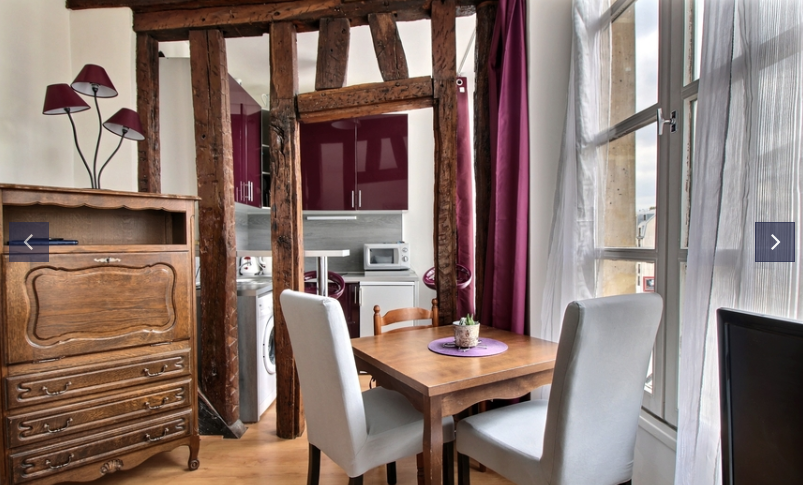 PARIS 1e·33m²·studio·With furniture[Paris Rental]