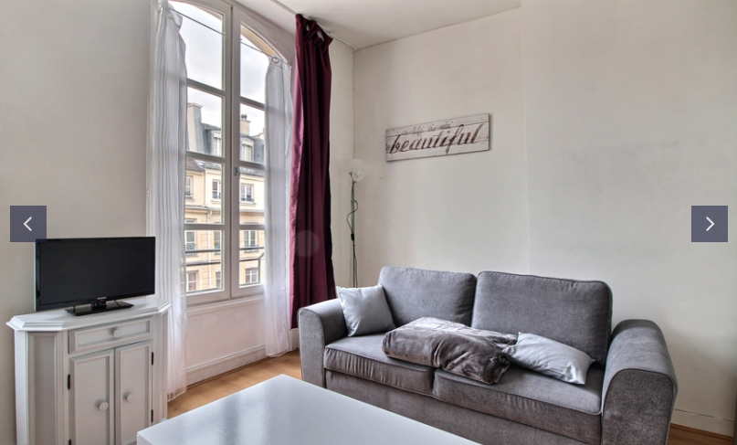 PARIS 1e·33m²·studio·With furniture[Paris Rental]