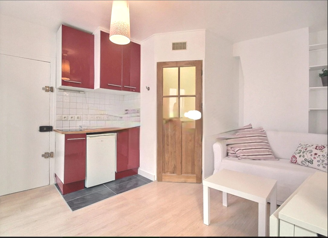 PARIS 18e·27m²·studio·With furniture[Paris Rental]