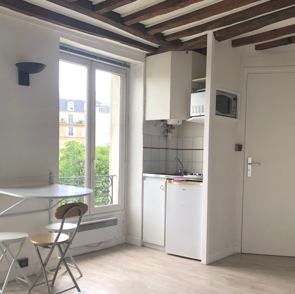 PARIS 15e·16m²·studio·With furniture[Paris Rental]