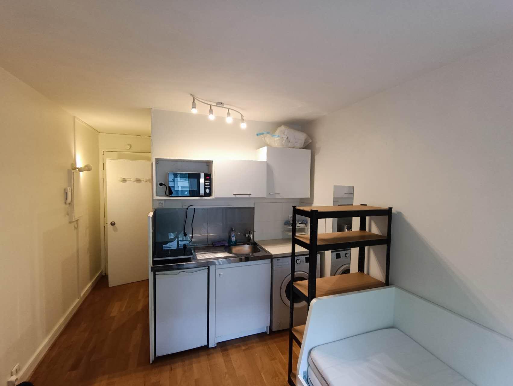PARIS 16e·17m²·studio·With furniture[Paris Rental]
