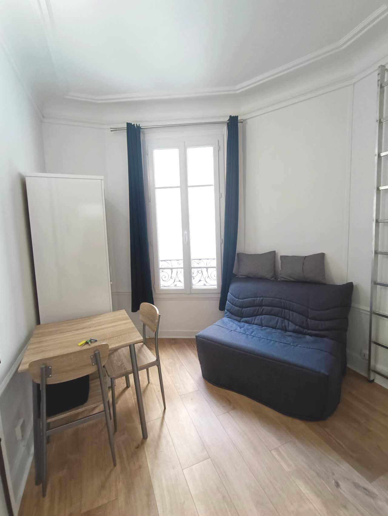 PARIS 9e·14m²·studio·With furniture[Paris Rental]