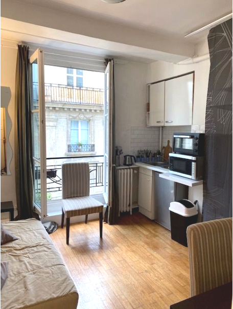 PARIS 9e·16m²·studio·With furniture[Paris Rental]