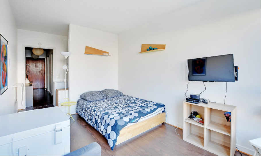 PARIS 15e·27m²·studio·With furniture[Paris Rental]