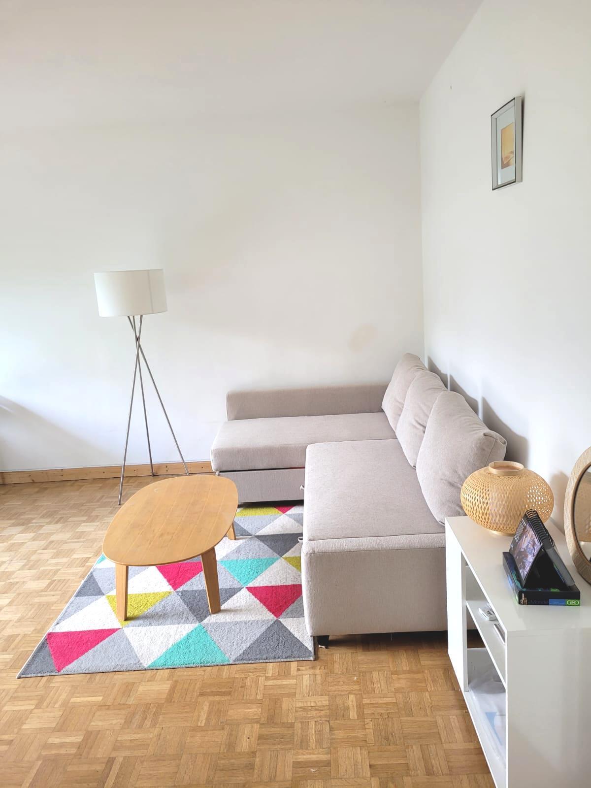 Boulogne-Billancourt 92e·37m²·studio·With furniture[Paris Rental]