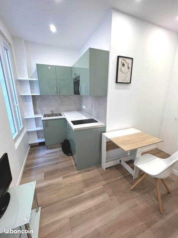 PARIS 20e·14m²·studio·With furniture[Paris Rental]