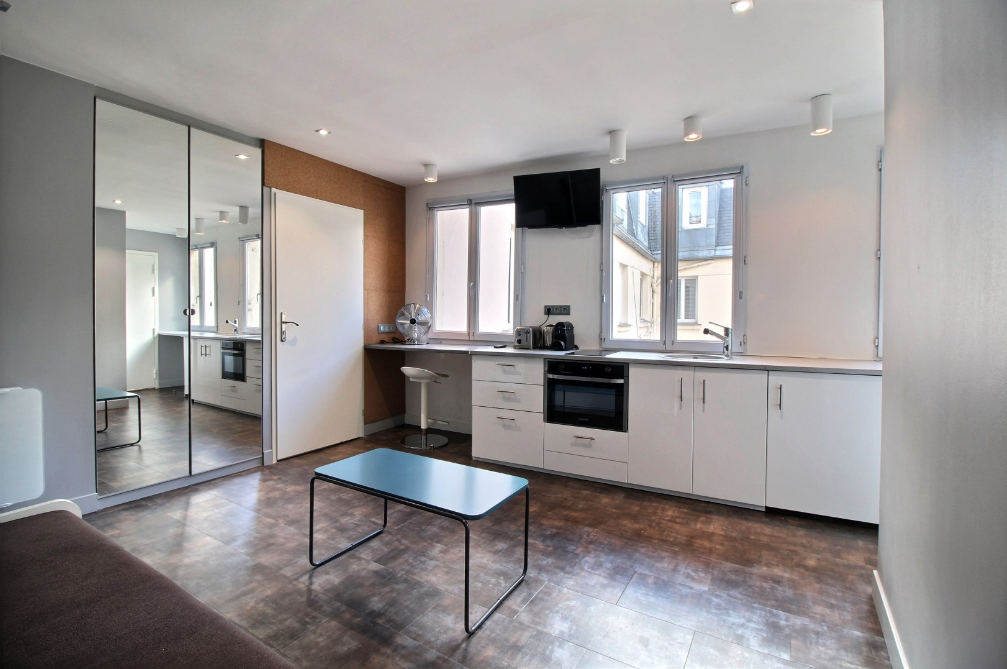 PARIS 2e·22m²·studio·With furniture[Paris Rental]