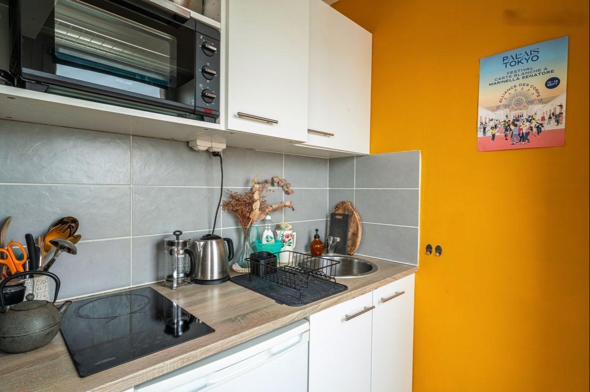 PARIS 20e·28m²·apartment·With furniture[Paris Rental]