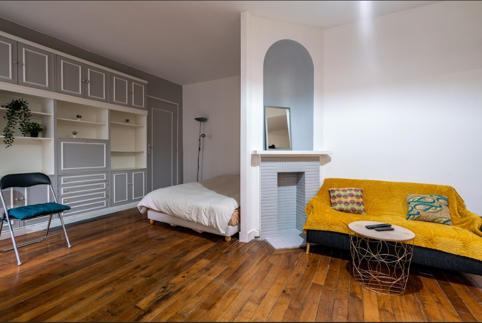 PARIS 18e·32m²·studio·With furniture[Paris Rental]