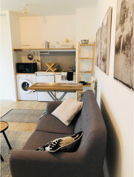 PARIS 15e·31m²·studio·With furniture[Paris Rental]