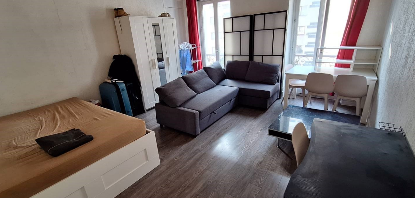 PARIS 15e·28m²·studio·With furniture[Paris Rental]