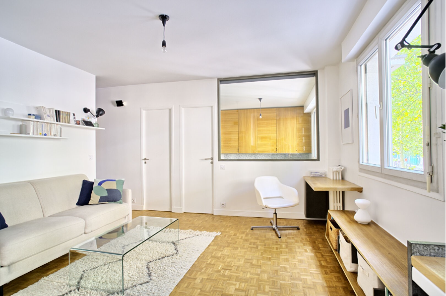 PARIS 19e·51m²·apartment·With furniture[Paris Rental]