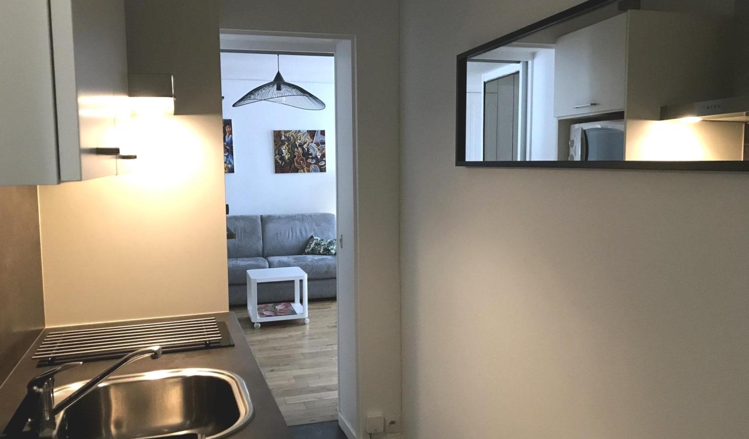 PARIS 4e·40m²·apartment·With furniture[Paris Rental]