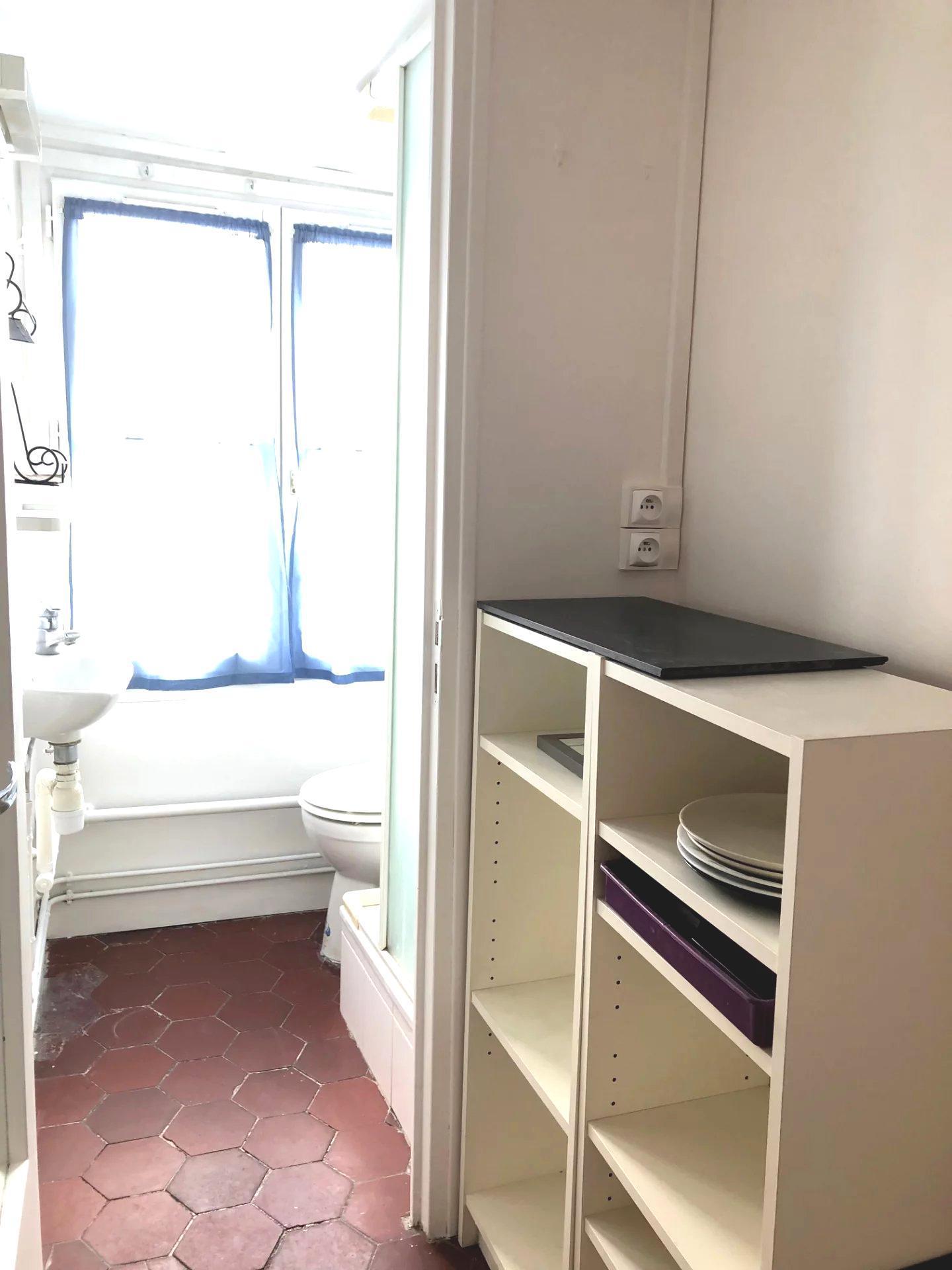 PARIS 6e·13m²·studio·With furniture[Paris Rental]