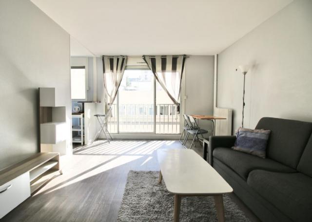 PARIS 15e·28m²·studio·With furniture[Paris Rental]