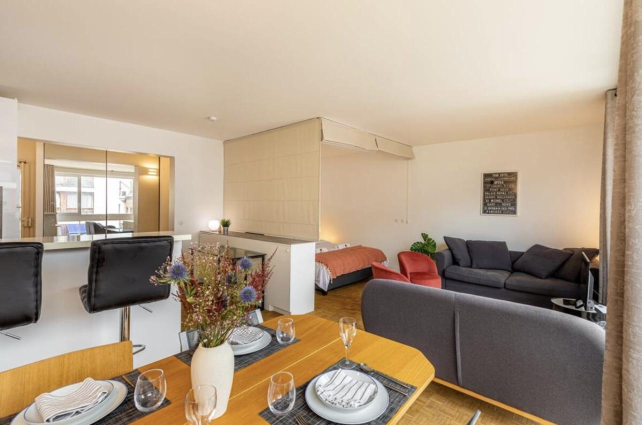 PARIS 5e·45m²·studio·With furniture·Short-term rentals available[Paris Rental]