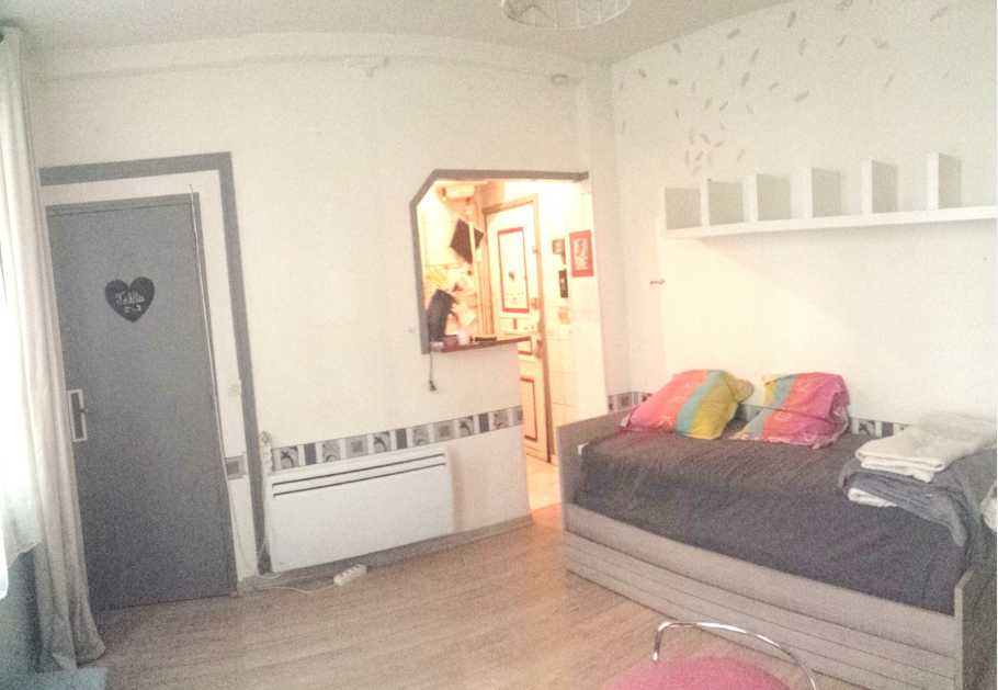 Levallois-Perret 92e·19m²·Studio·Meublé[Location à Paris France]