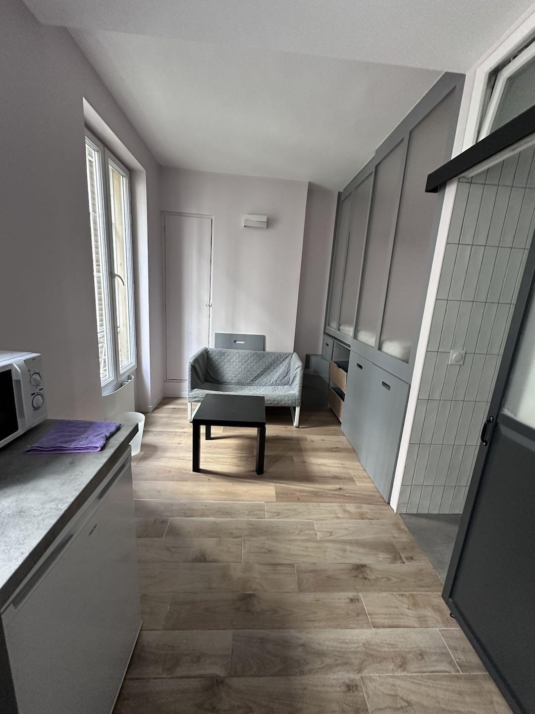 PARIS 19지역·15m²·studio·가구[프랑스 파리에서 아파트 임대]