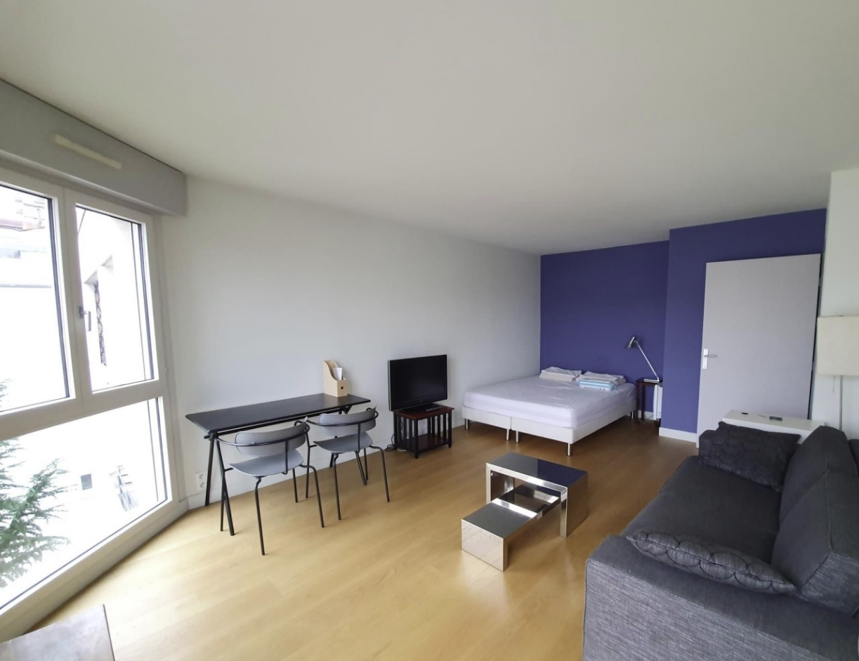PARIS 15区·33平·studio·有家具[法国巴黎租房]