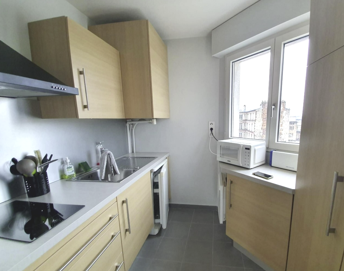 PARIS 15区·33平·studio·有家具[法国巴黎租房]