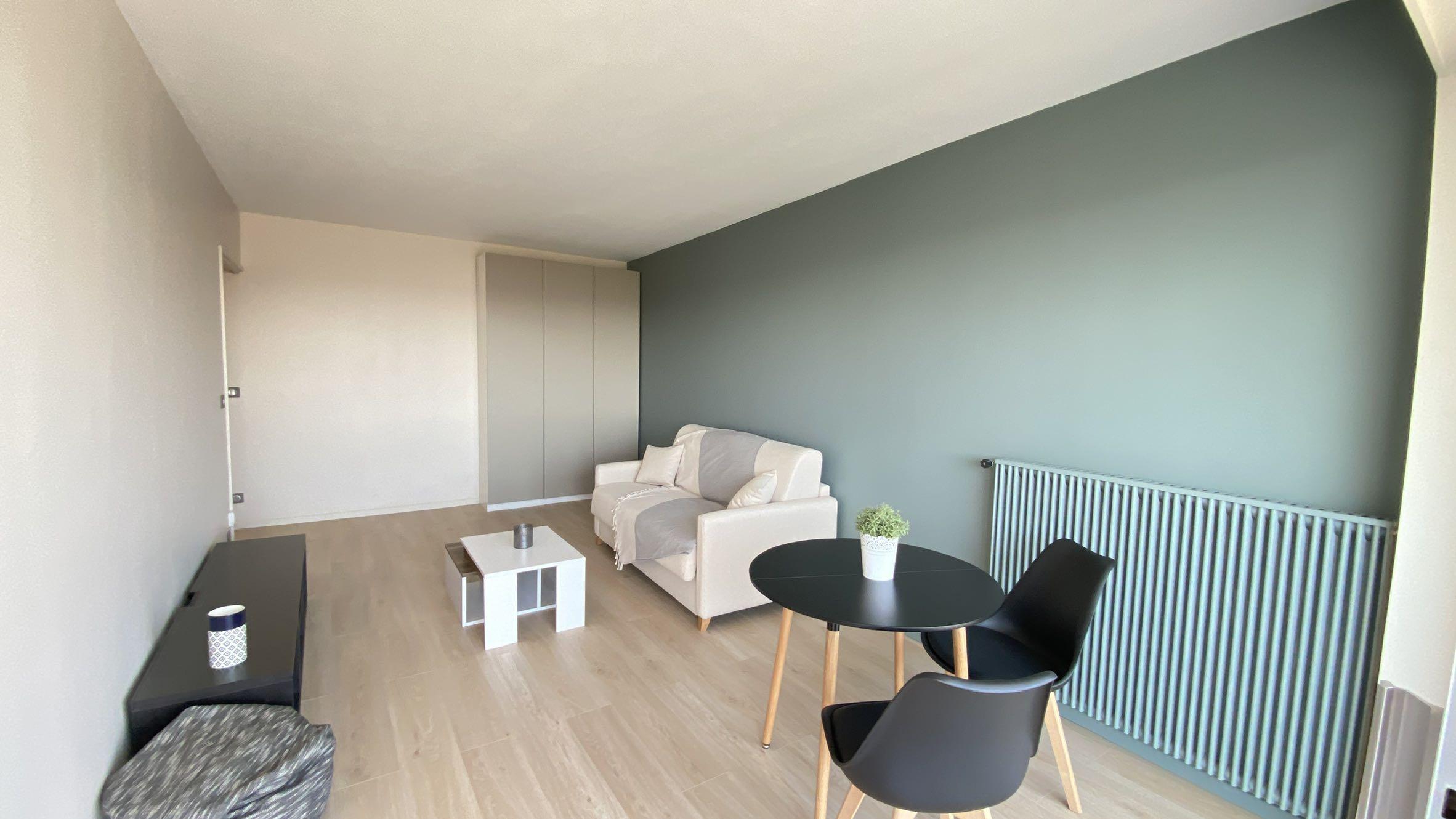 Courbevoie 92区·31平·studio·有家具[法国巴黎租房]