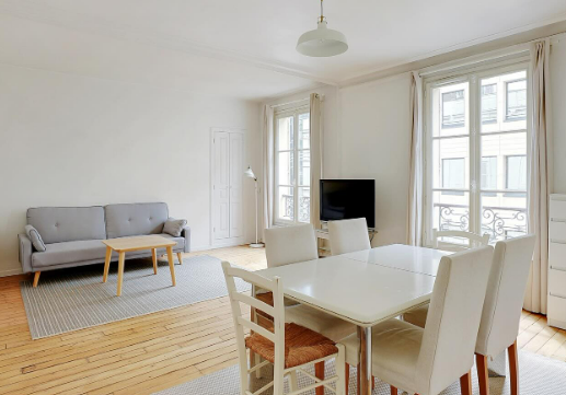 PARIS 7e·53m²·apartment·With furniture[Paris Rental]