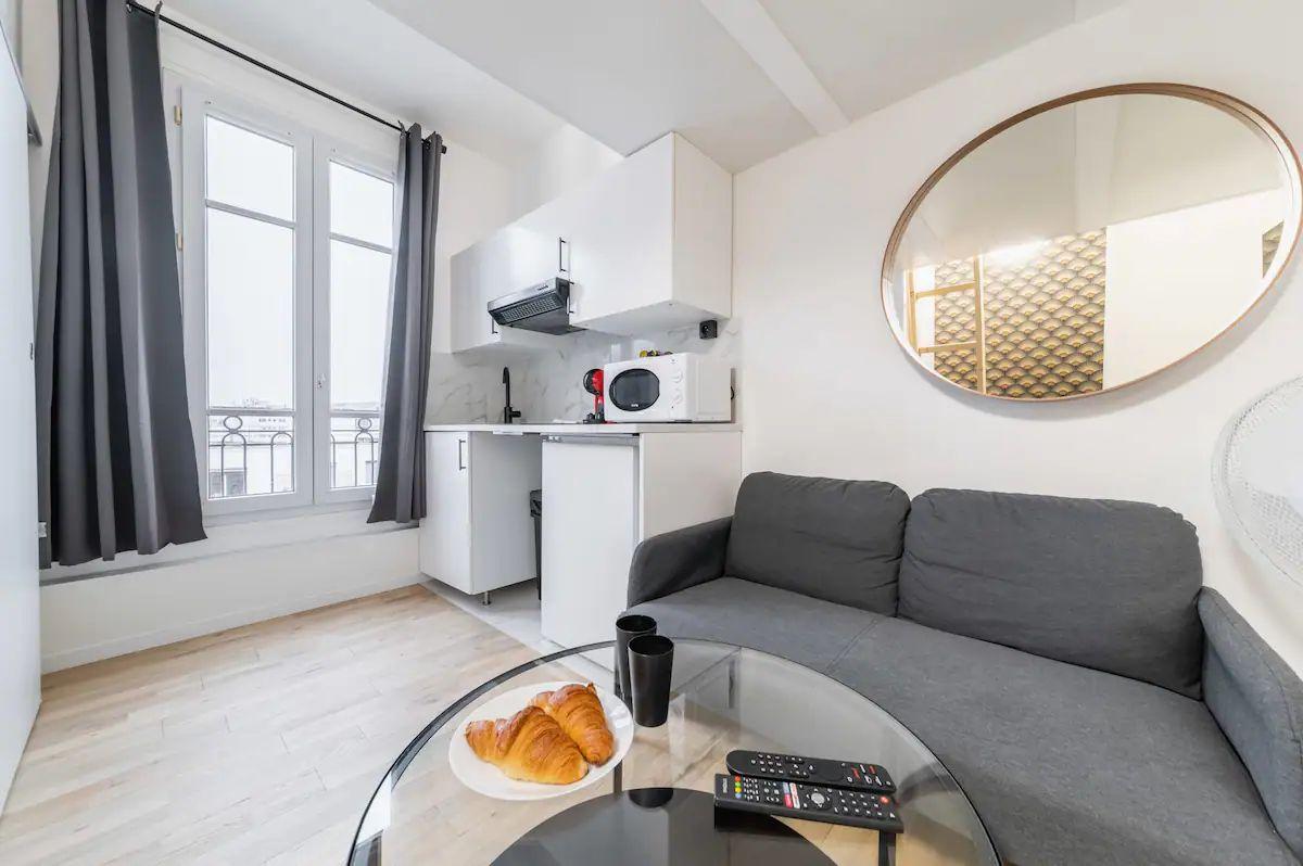 PARIS 19e·12m²·studio·With furniture[Paris Rental]