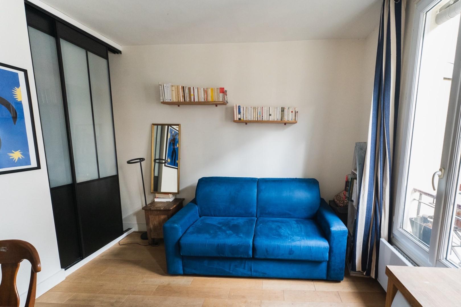 PARIS 11지역·16m²·studio·가구[프랑스 파리에서 아파트 임대]