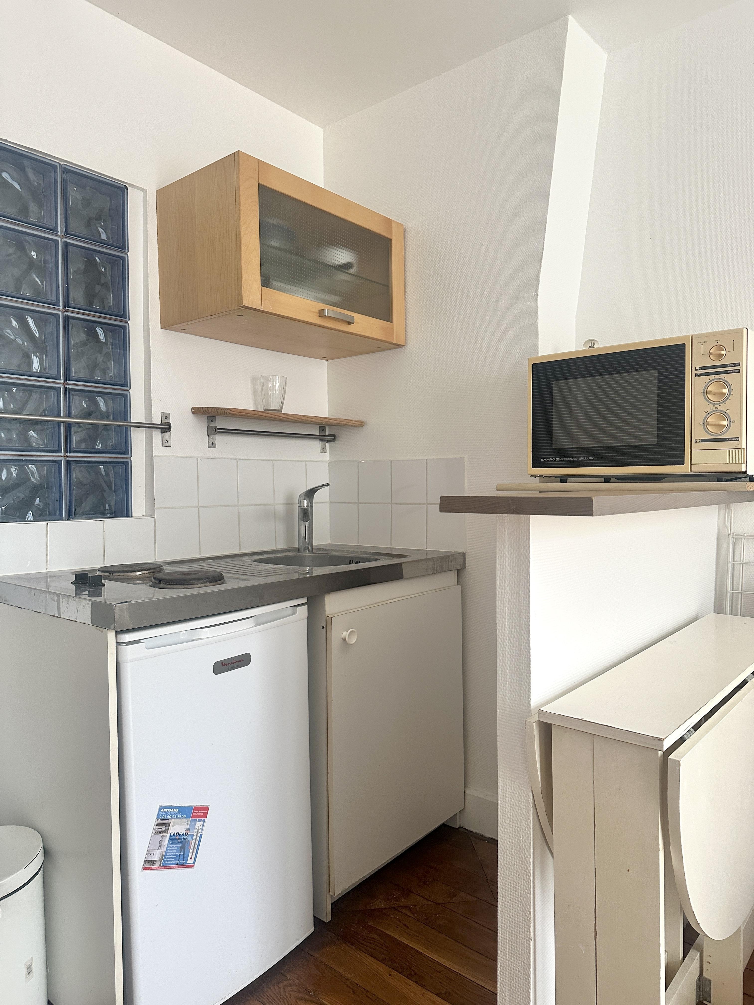 PARIS 6e·16m²·studio·With furniture·Long-term only[Paris Rental]