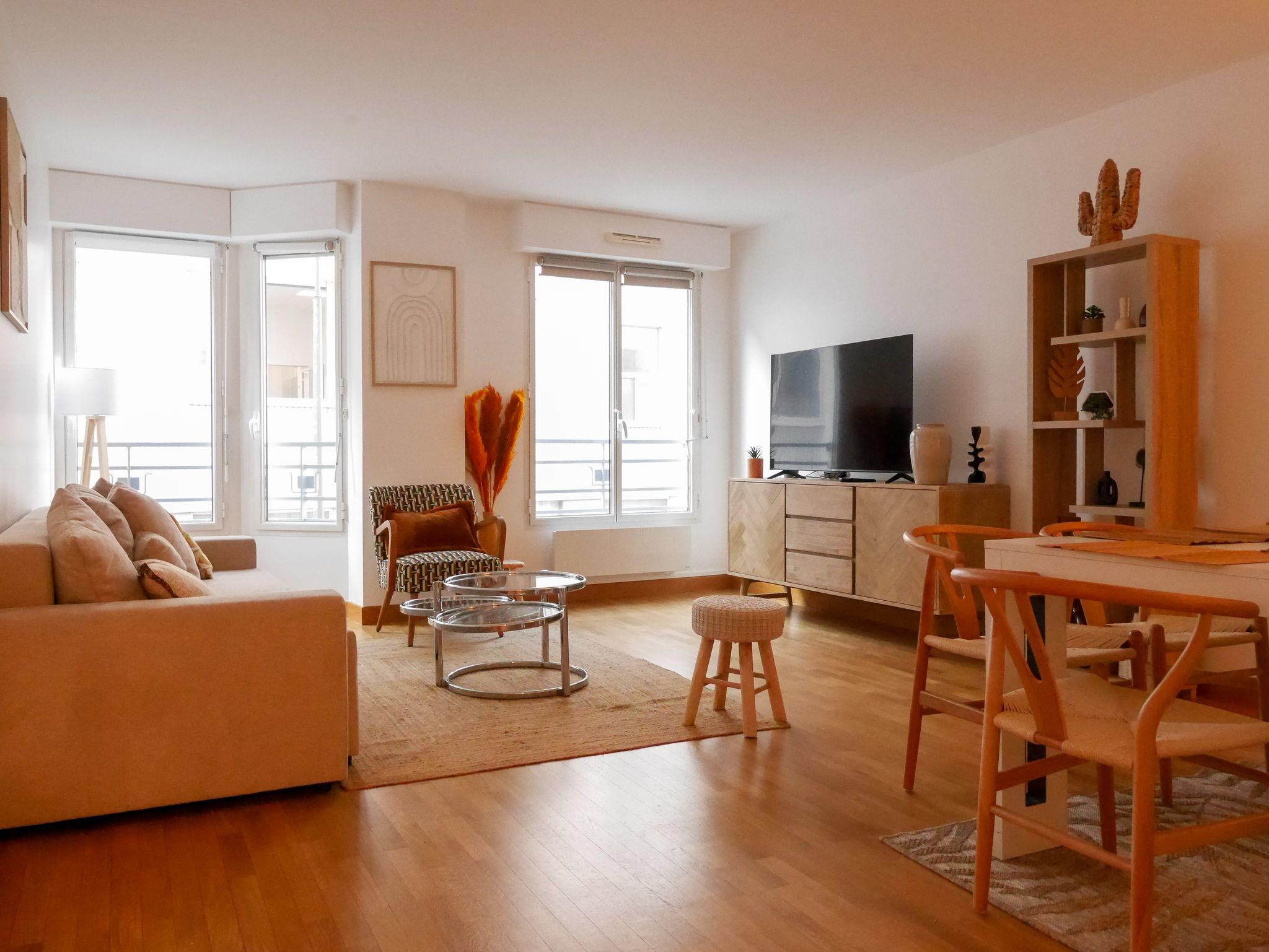 PARIS 15e·76.77m²·F3·Appartement·With furniture[Paris Rental]