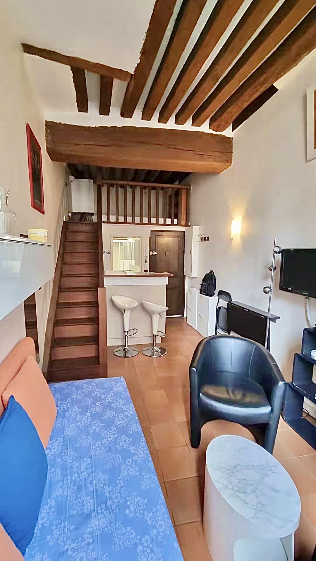PARIS 5e·22m²·F1·Studio·With furniture[Paris Rental]