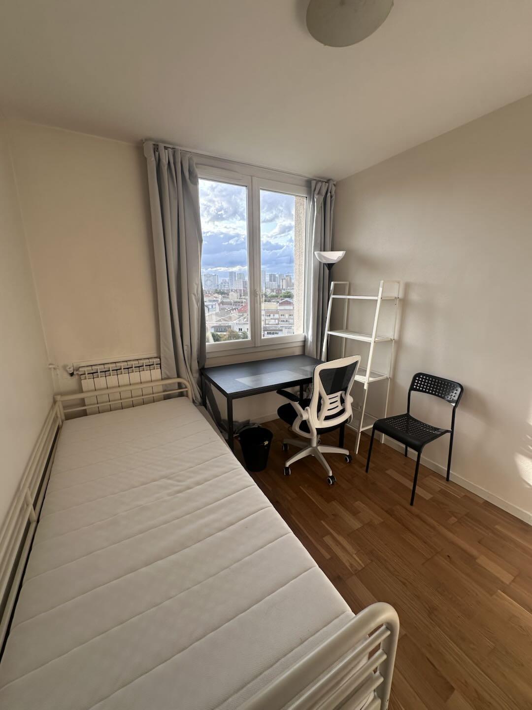 Ivry-sur-Seine 94e·10m²·Une chambre （Colocation）·Meublé[Location à Paris France]