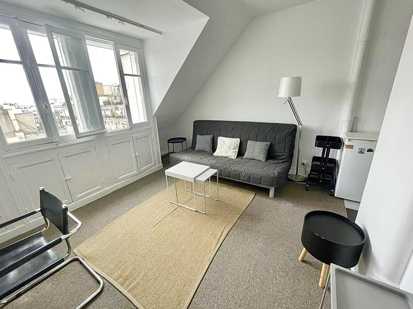 PARIS 16e·20m²·F1·Studio·With furniture[Paris Rental]