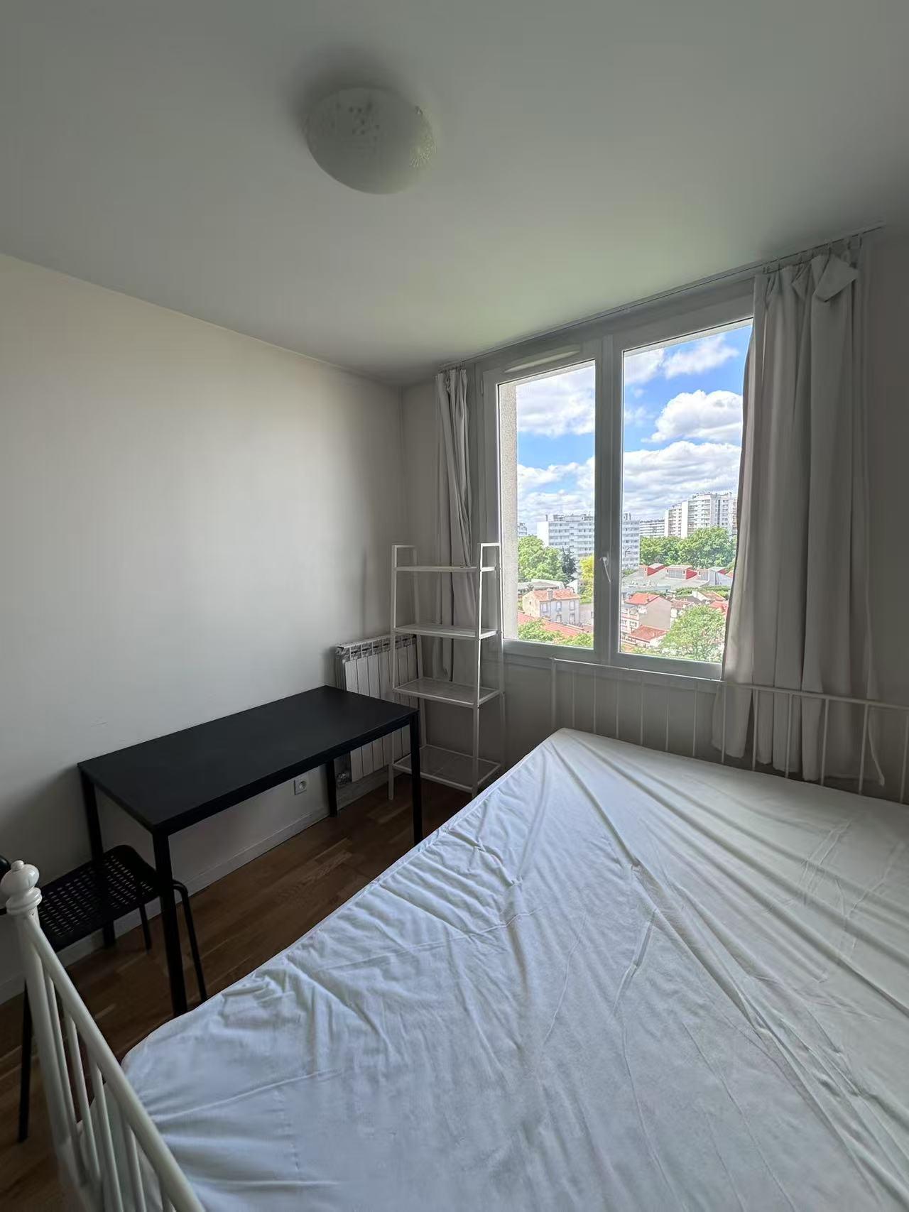 Ivry-sur-Seine 94e·10m²·Separate room in the sharing apartment·With furniture[Paris Rental]