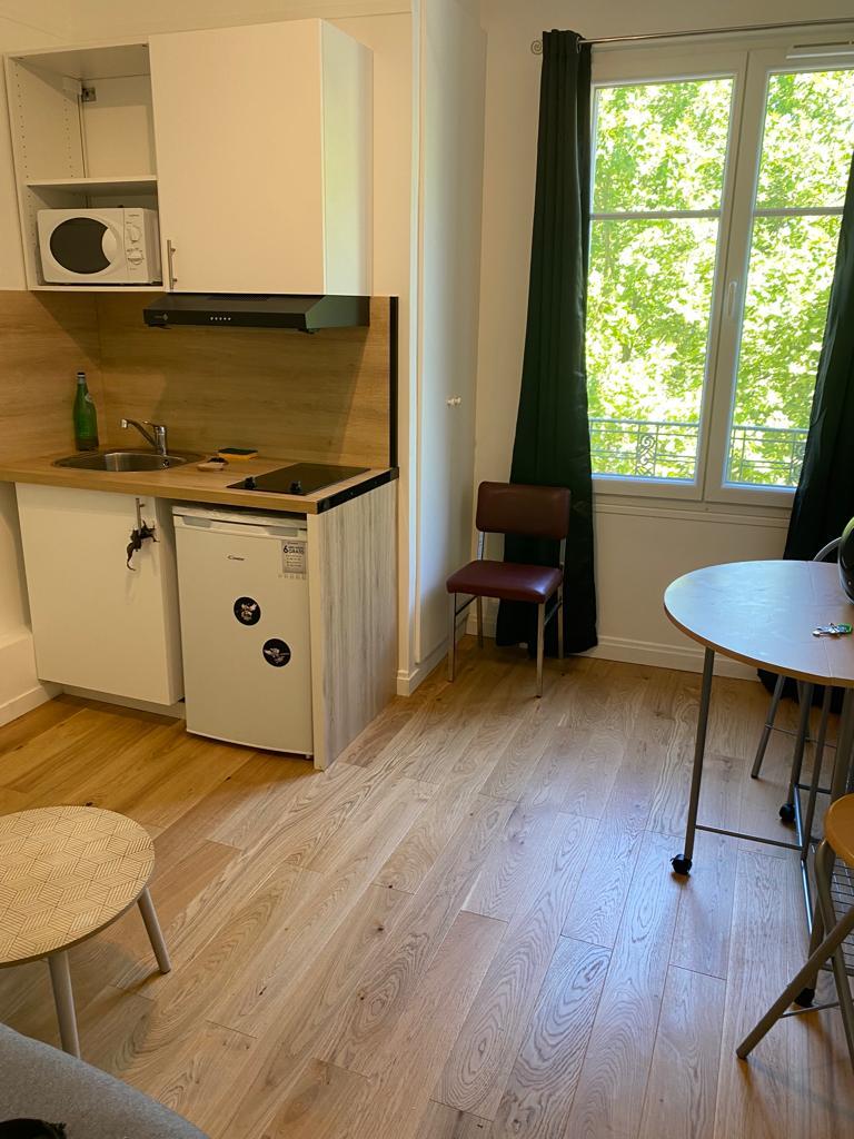 Boulogne-Billancourt 92e·17m²·studio·With furniture·Long-term only[Paris Rental]