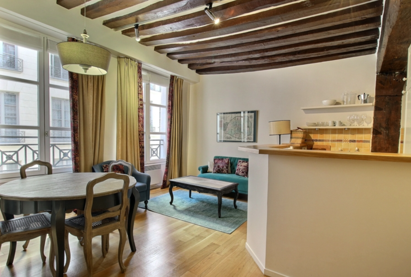 PARIS 4e·43m²·apartment·With furniture[Paris Rental]