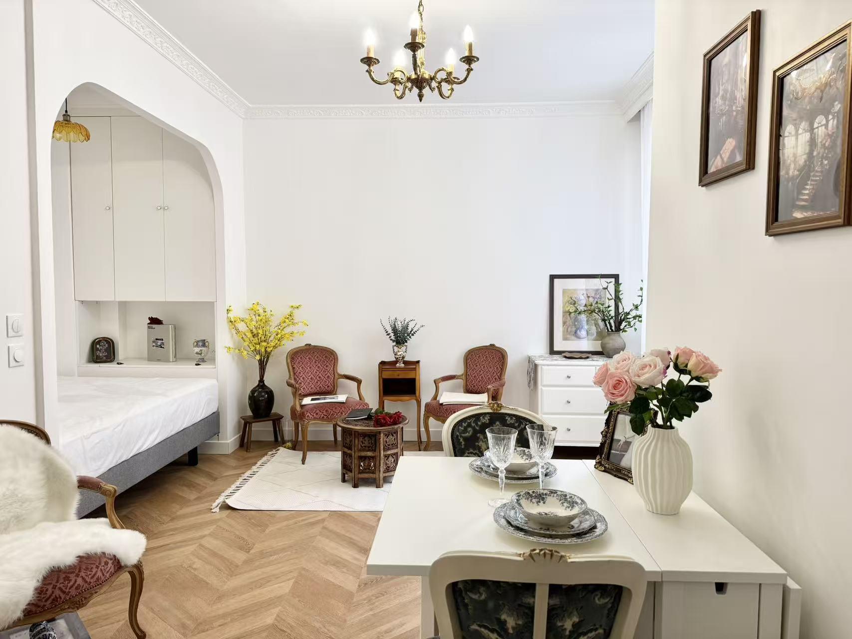 PARIS 15e·28m²·studio·With furniture[Paris Rental]