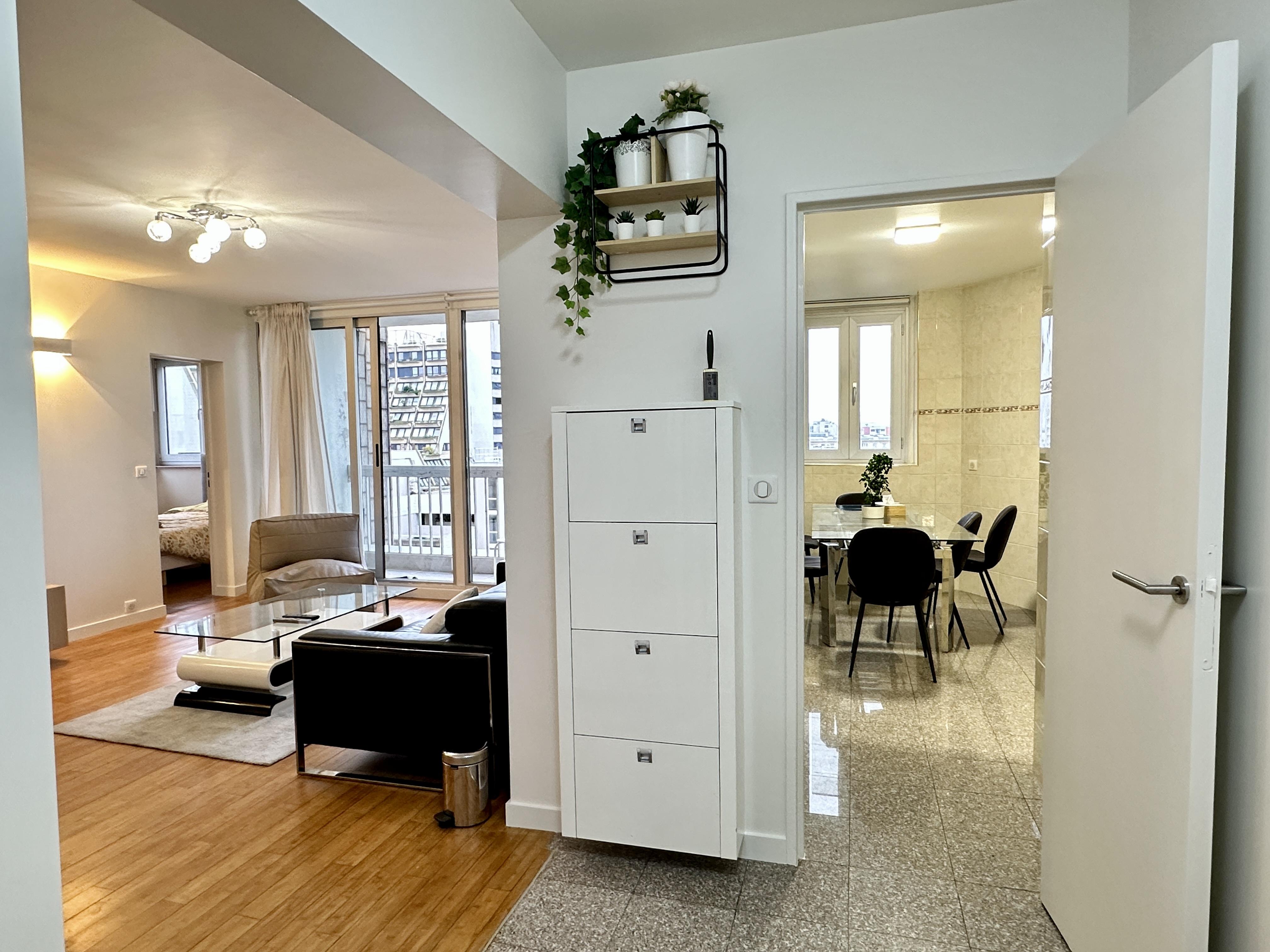 PARIS 19e·85m²·apartment·With furniture[Paris Rental]