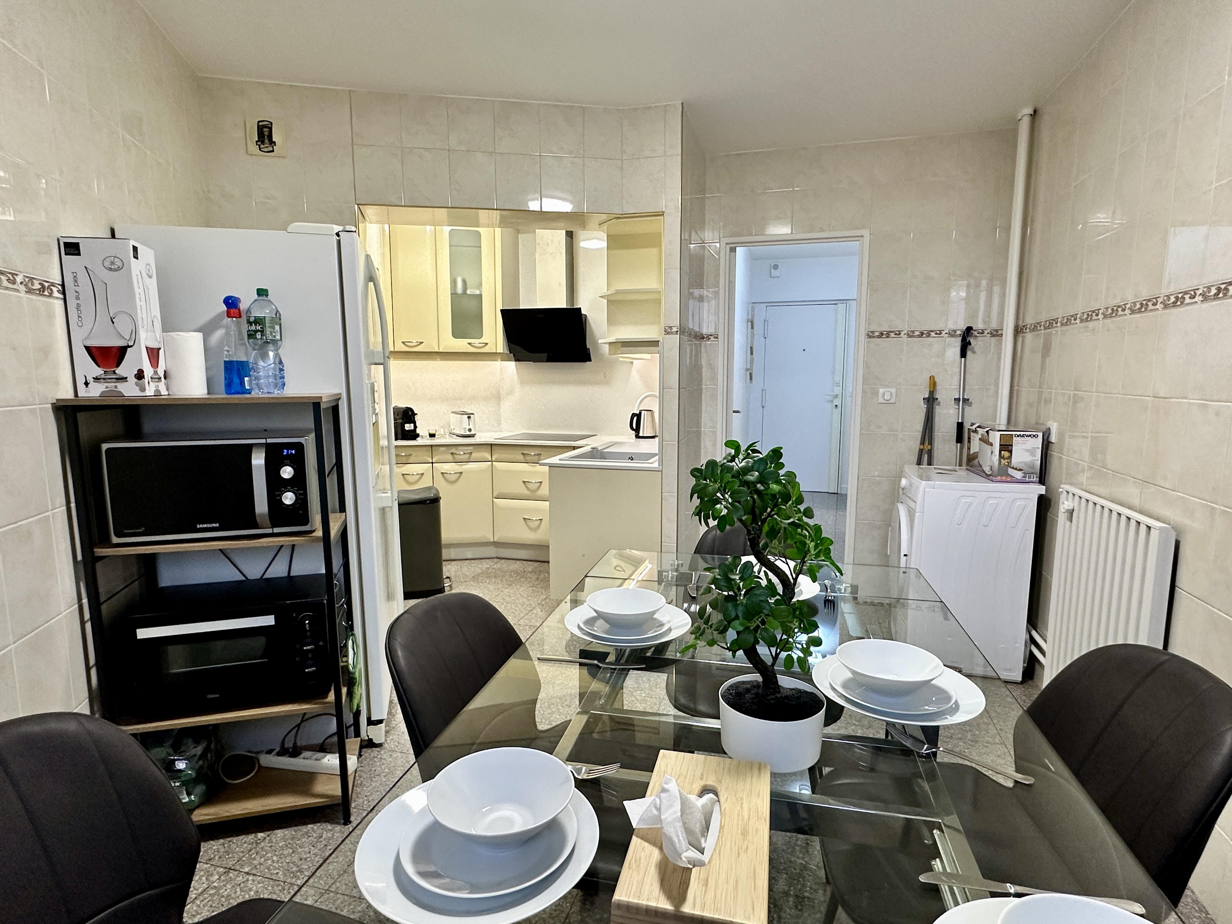 PARIS 19e·85m²·apartment·With furniture[Paris Rental]